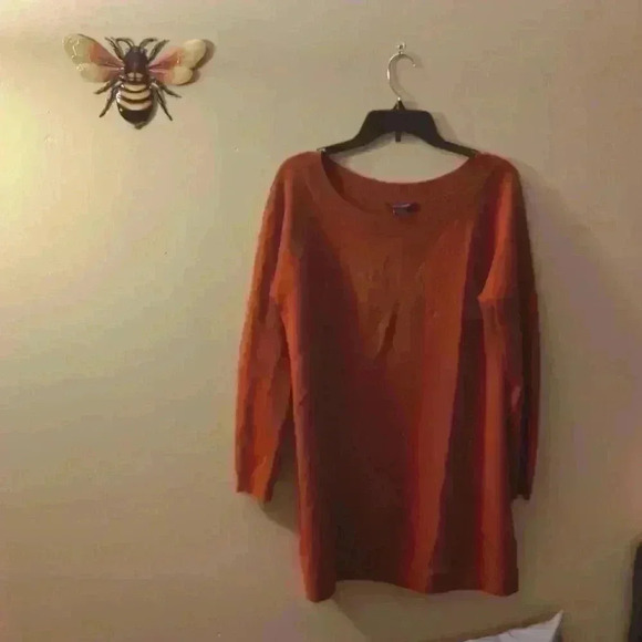 Boston Proper, large size, red sweater - Picture 1 of 4